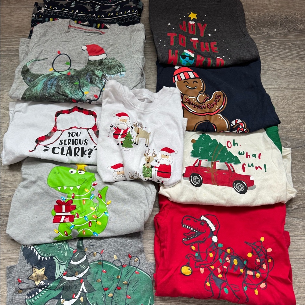 Festive Graphic long sleeve shirt Bundle